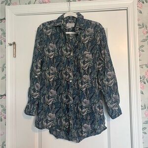 EUC Emily Phillips Linen Girlfriend Dress Size 4